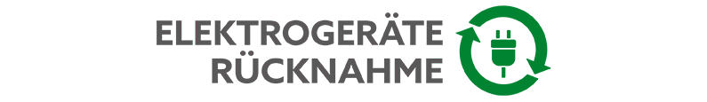 Offizielle Grafik Elektrogeräte Rücknahme