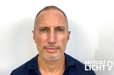 Foto Benno Fürmann zur Initiative Recycelt Licht