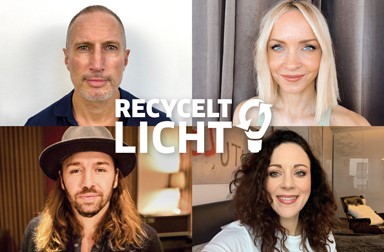 Teaserbild Initiative "Recycelt Licht"